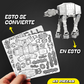 AT-AT - Star Wars Puzzle 3D de Metal