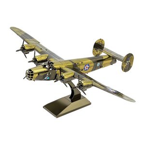 Avión Bombardero B24 Liberator Puzzle 3D de Metal