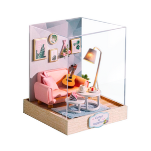 Mini Sala Kit Casa Miniatura DIY