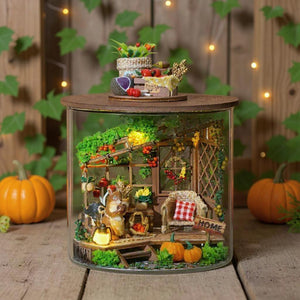 Festival de la Cosecha Kit Casa Miniatura DIY