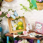Mini Jardín Kits Casa Miniatura DIY