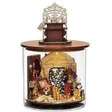 Banco de Gringotts Harry Potter Kit Casa Miniatura DIY