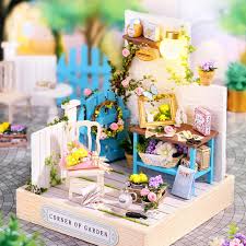 Mini Jardín Kits Casa Miniatura DIY