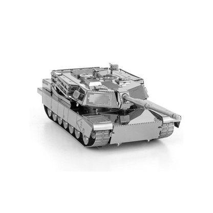 Tanque M1-Abrams Rompecabezas 3D de Metal