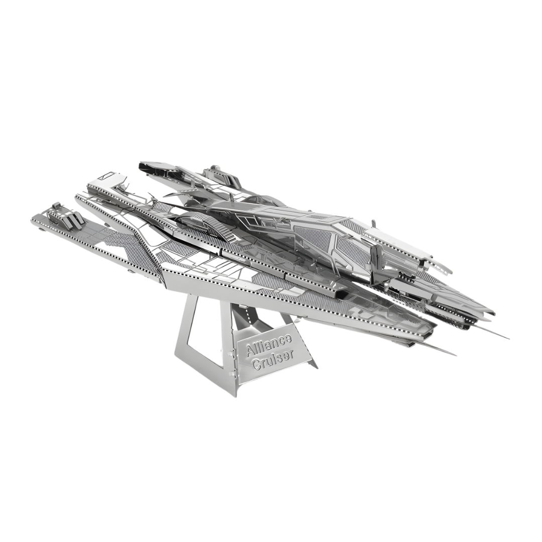 Mass Effect Alliance Cruiser Star Wars Puzzle 3D de Metal