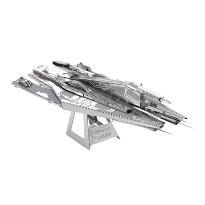 Mass Effect Alliance Cruiser Star Wars Puzzle 3D de Metal