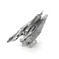 Mass Effect Alliance Cruiser Star Wars Puzzle 3D de Metal