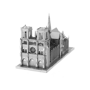 Catedral de Notre Dame Rompecabezas 3D de Metal