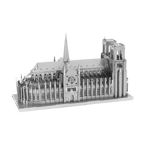 Catedral de Notre Dame Rompecabezas 3D de Metal